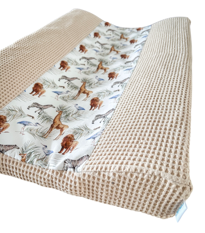 aankleedkussenhoes bebe jou beige